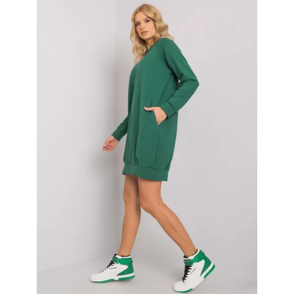  Obleka BASIC FEEL GOOD RV-TU-5184.93P TEMNO ZELENA 