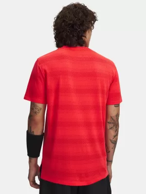Moška majica s kratkimi rokavi UNDER ARMOUR 6009517-713 RDEČA