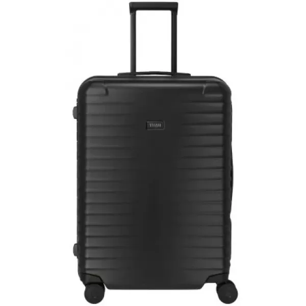  Kovček TITAN Overseas M plus NOČNA SENKA ČRNA 