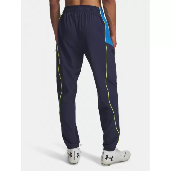  Moške športne hlače UNDER ARMOUR M CHALLENGER WARM-UP PN 6004046-403 MODRA 