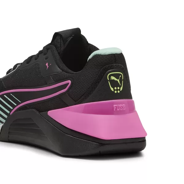  Ženski čevlji PUMA FUSE 4.0 WNS 311744-02 PUMA ČRNA/ROZA PIXEL/MINT M 