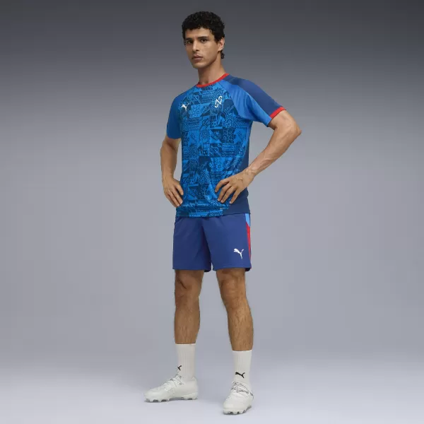  Moška funkcionalna majica PUMA NEYMAR JR PLAYMAKER JERSEY 660314-10 BLAZING BLUE/ GOREČE MODRA/PUMA BELA/ULTRA 