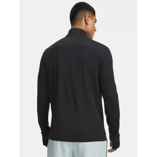  Moška majica s kratkimi rokavi UNDER ARMOUR VELOCITI 1/4 ZIP 6010887-001 ČRNA 