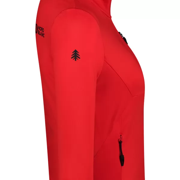  Ženski powerfleece pulover NORDBLANC SEDGE NBWFL8291 RDEČA 
