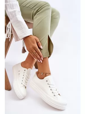 Ženske superge BIG STAR LL274968 WHITE Big Star Shoes