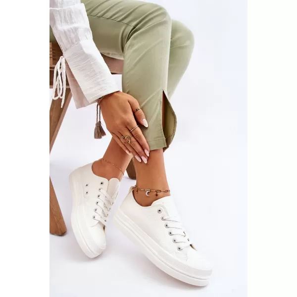  Ženske superge BIG STAR LL274968 WHITE Big Star Shoes 