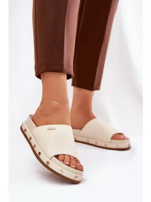 Ženski čevlji BIG STAR NN274A746 BEIGE Big Star Shoes