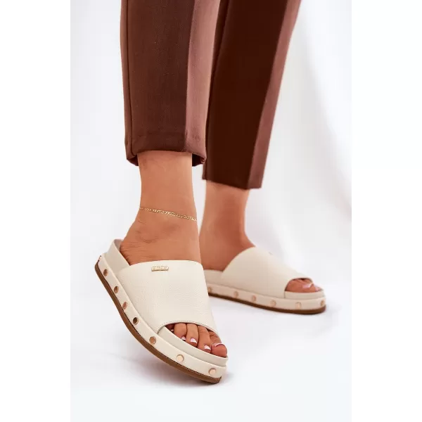  Ženski čevlji BIG STAR NN274A746 BEIGE Big Star Shoes 