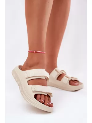 Ženski natikači BIG STAR RR274A529 BEIGE Big Star Shoes