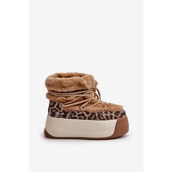  Ženski čevlji BIG STAR OO274A207 BROWN/BEIGE Big Star Shoes 