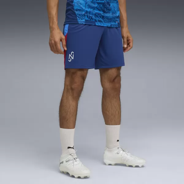  Moške kratke hlače PUMA NEYMAR JR PLAYMAKER TRGSHORT 660316-10 BLAZING BLUE/ GOREČE MODRA/PUMA BELA/ULTRA 