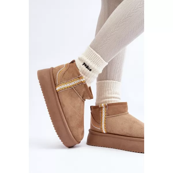  Ženski snežaki BOTO UDRA 29607 KAKI 