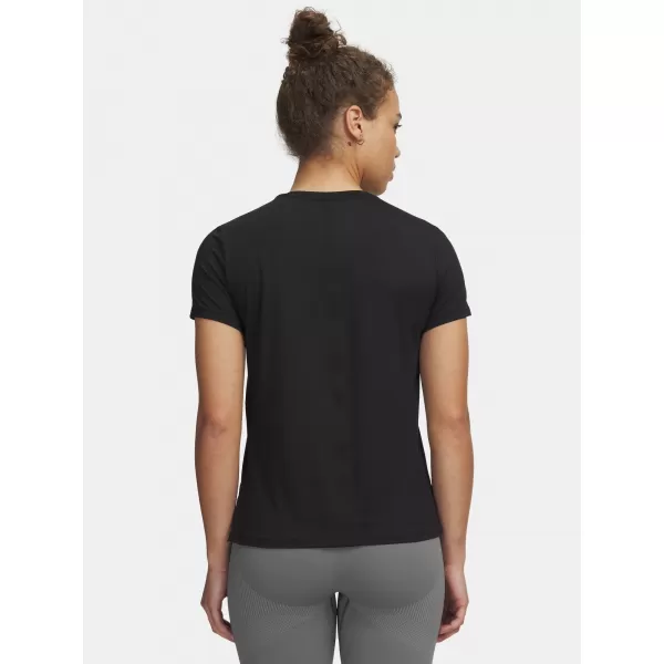  Ženska majica s kratkimi rokavi UNDER ARMOUR UA VANISH SS 6010870-008 ČRNA 