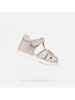 Prvi koraki deklet GEOX SANDAL MACCHIA B654WA0MAEWC0262 SIVA