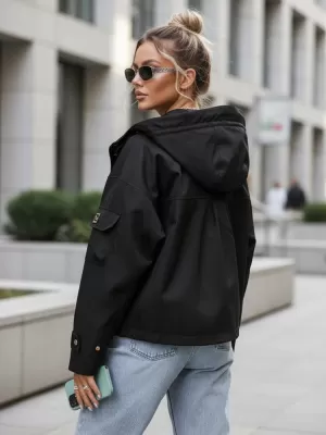 Ženska jakna DSTREET TY5636 ČRNA