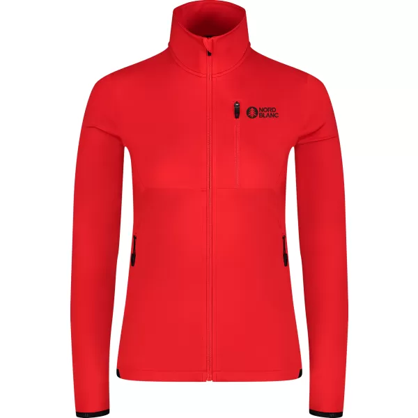  Ženski powerfleece pulover NORDBLANC SEDGE NBWFL8291 RDEČA 