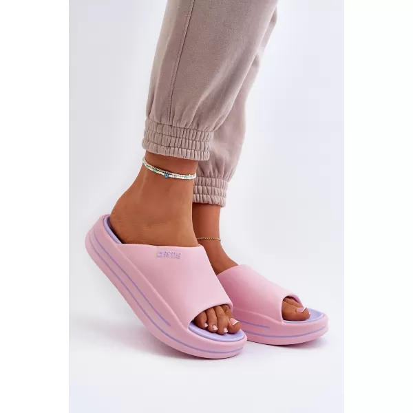  Ženski natikači BIG STAR NN274A035 PINK Big Star Shoes 