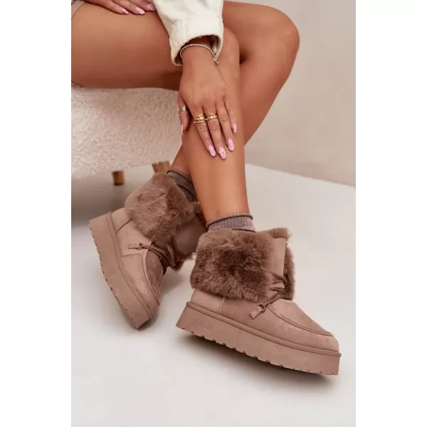  Ženski čevlji BIG STAR SS274114 BEIGE Big Star Shoes 