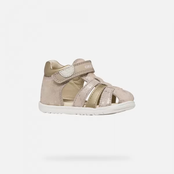  Prvi koraki deklet GEOX SANDAL MACCHIA B254WB007NFC8560 BEŽ 