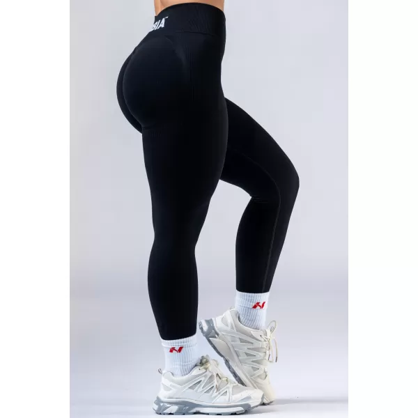  Push-up pajkice z visokim pasom POWER 888 BLACK Nebbia 