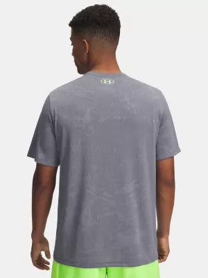 Moška majica s kratkimi rokavi UNDER ARMOUR UA TECH VENT JACQUARD SS 1377052-025 SIVA