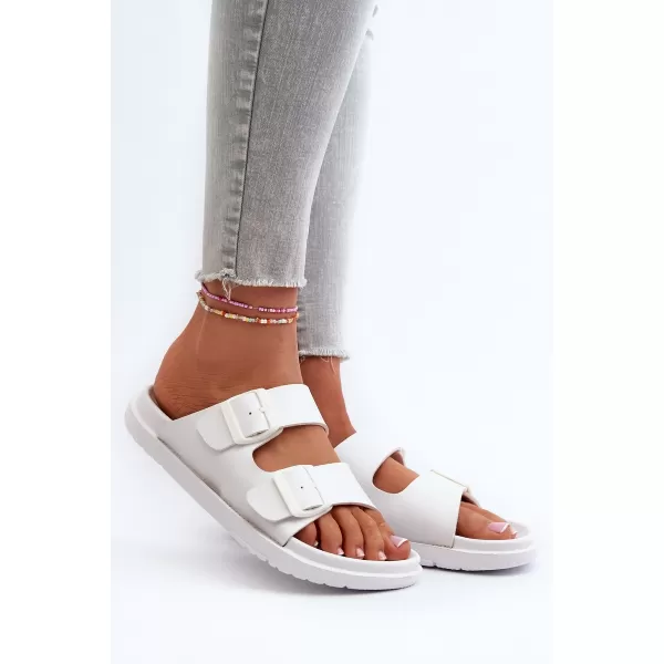  Ženski čevlji BIG STAR NN274A751 WHITE Big Star Shoes 
