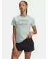 Ženska majica s kratkimi rokavi UNDER ARMOUR W VARSITY SS 6010592-477 MODRA