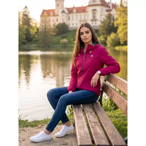  Ženska jakna ALTISPORT HEIDA RDEČA 