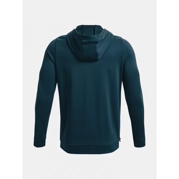  Moški pulover UNDER ARMOUR RUSH ALL PURPOSE FZ HD MODRA 