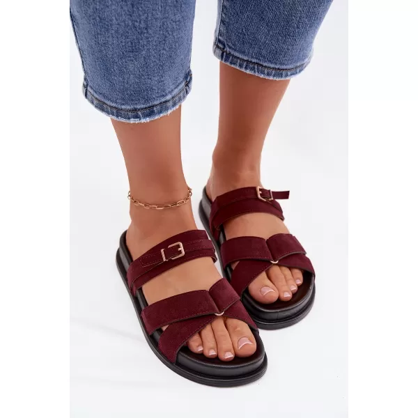  Ženski copati BOTO SELORINA 41592 BORDO 