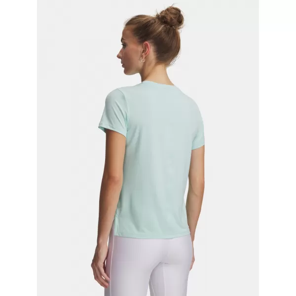  Ženska majica s kratkimi rokavi UNDER ARMOUR UA VANISH SS 6010870-703 ZELENA 