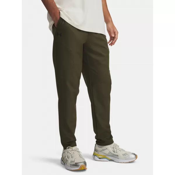  Moške športne hlače UNDER ARMOUR UA UNSTOPPABLE TAPERED PANTS 6003861-308 ZELENA 