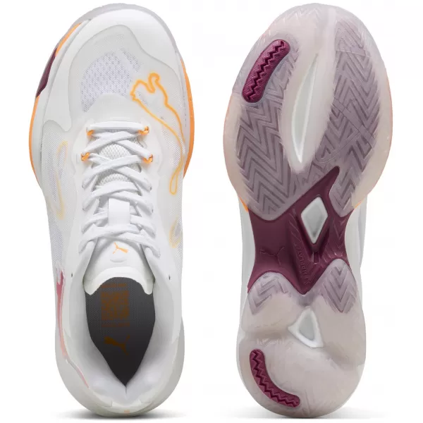  Ženski čevlji PUMA VANTAGE NITRO W+ 108563-01 BELO/JAGODJE/TOPLOTNI OGENJ/LILA 