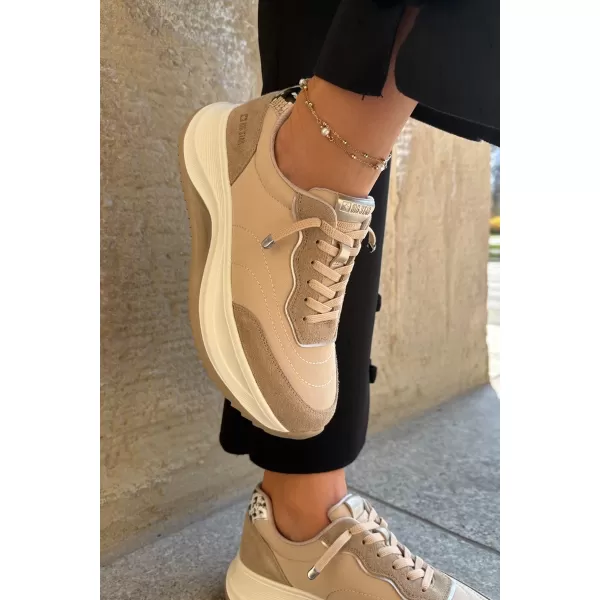  Ženske superge BIG STAR RR274A345 BEIGE Big Star Shoes 