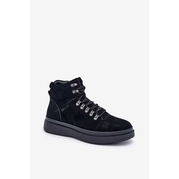  Moški čevlji BIG STAR OO174187 BLACK Big Star Shoes 