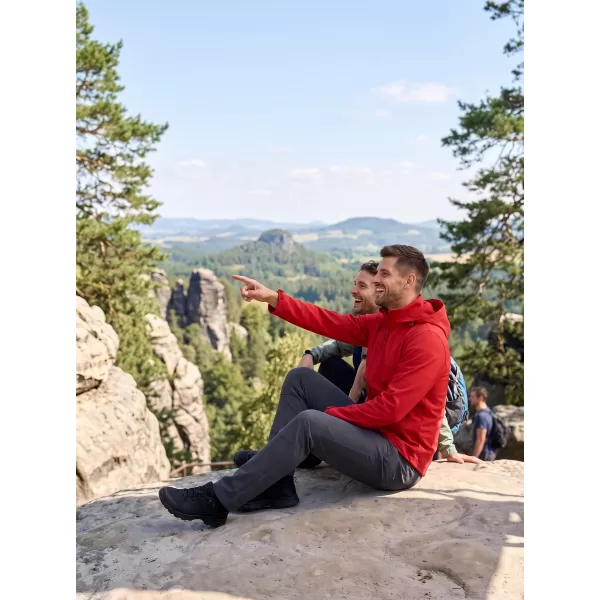  Moška softshell jakna ALTISPORT NoPrint NP/ALM845 RDEČA 