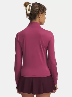 Ženska majica s kratkimi rokavi UNDER ARMOUR UA DRIVE 1/4 ZIP 6003797-659 RDEČA