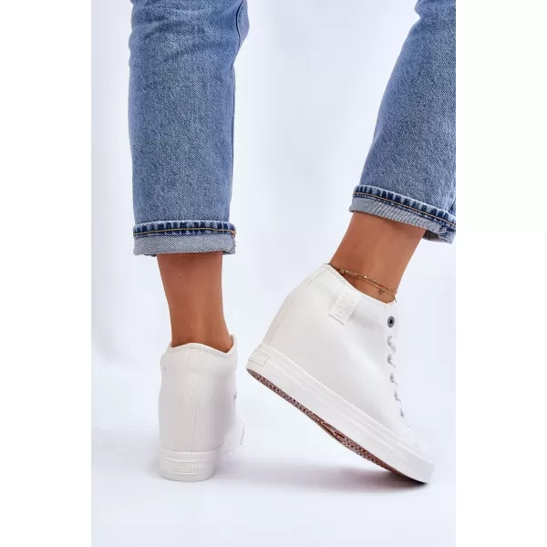  Ženske superge BIG STAR LL274035 WHITE Big Star Shoes 