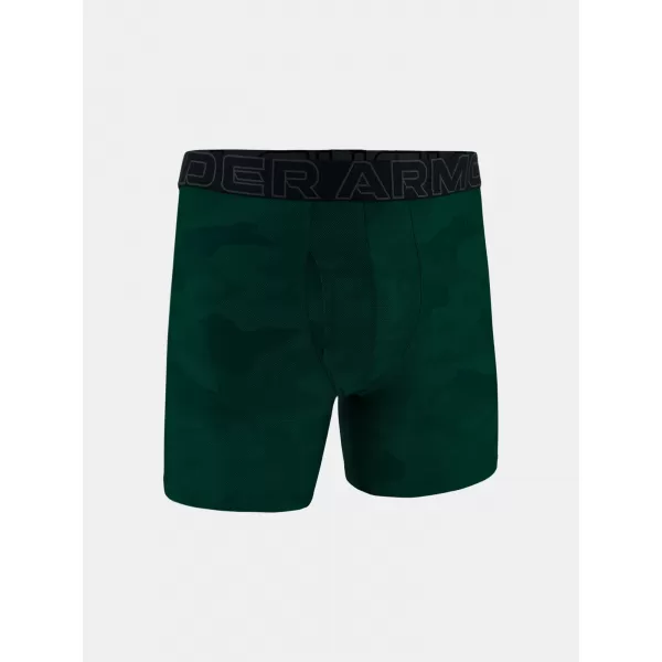  Moške boksarice UNDER ARMOUR UA PERFORMANCE TECH - PRINT 6IN - 1PK 1383875-338 ZELENA 
