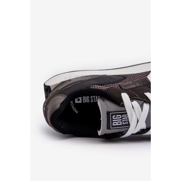  Moške superge BIG STAR NN174347 BLACK Big Star Shoes 