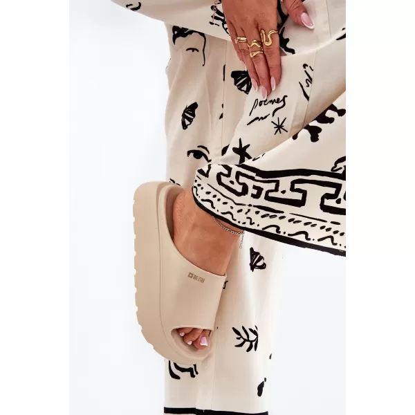  Ženski natikači BIG STAR RR274A569 BEIGE Big Star Shoes 