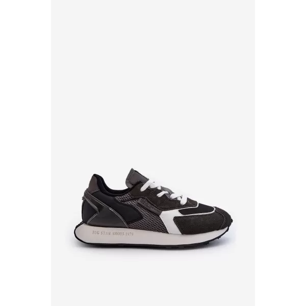  Moške superge BIG STAR NN174347 BLACK Big Star Shoes 