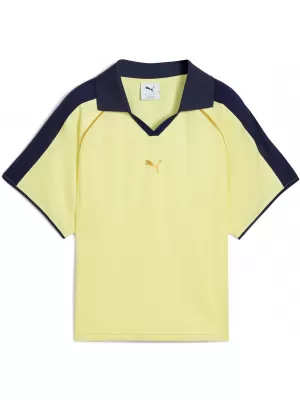 Ženska funkcionalna majica PUMA T7 RELAXED FOOTBALL JERSEY 632157-35 ZLATA LUNA