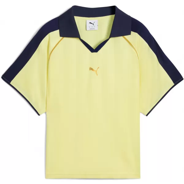  Ženska funkcionalna majica PUMA T7 RELAXED FOOTBALL JERSEY 632157-35 ZLATA LUNA 