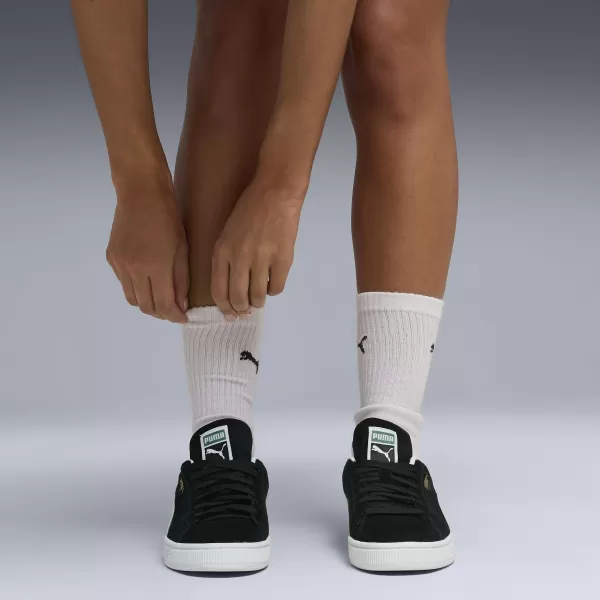  Škornji PUMA SUEDE CLASSIC 399781_01 PUMA ČRNA/PUMA BELA 