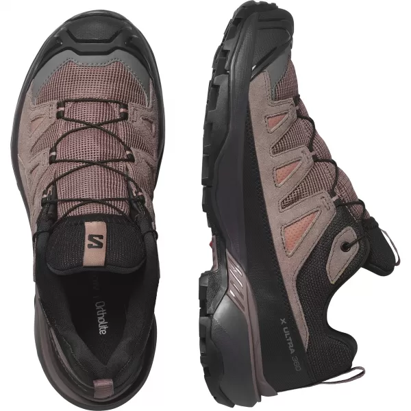  Ženski čevlji SALOMON X ULTRA 360 LTR GTX W L47571500 KONJAK/POPER/ČRNI 