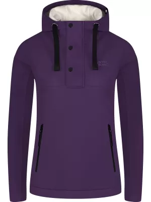 Ženska softshell jakna NORDBLANC SHOAL NBSSL8341 VIJOLIČNA