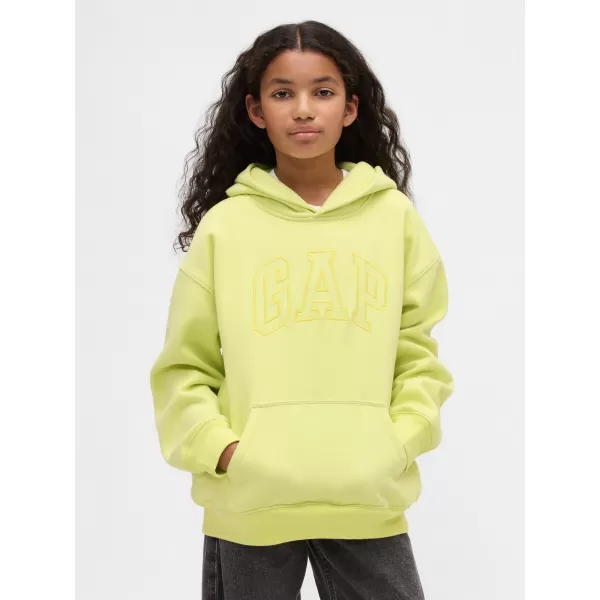 Otroški pulover GAP RELAXED HOODIE PULLOVER 846224-02 LIMONA 