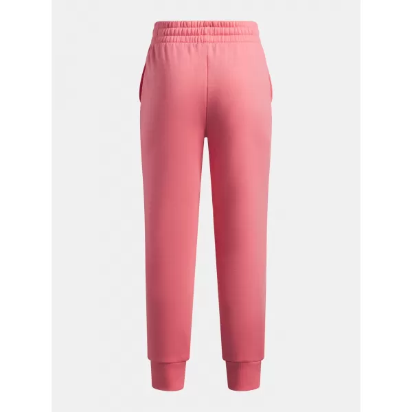  Dekliške trenirke UNDER ARMOUR UA RIVAL FLEECE JOGGERS 1379525-600 ROZA 