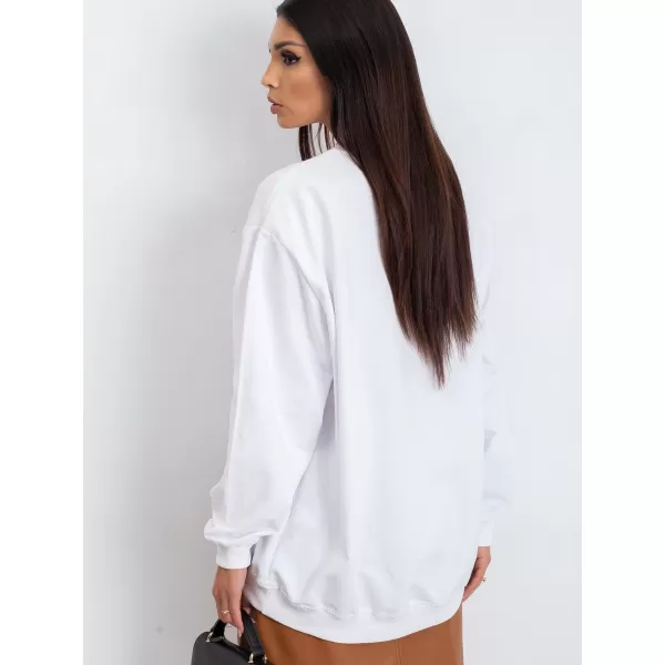  Ženski pulover BASIC FEEL GOOD RV-BL-5185.94P BELA 